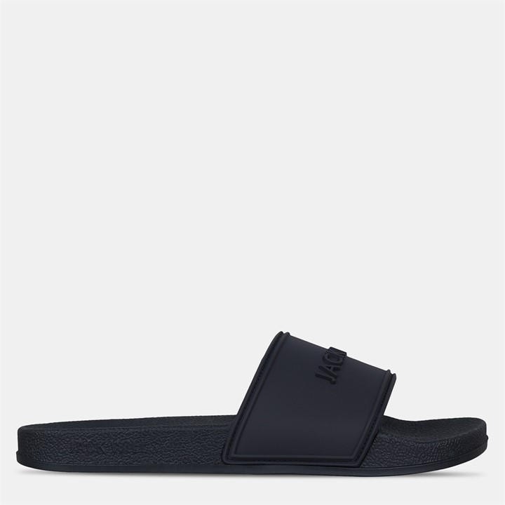 Jack Wills  Blue Logo Sliders Mens in Size 11, Sports Direct