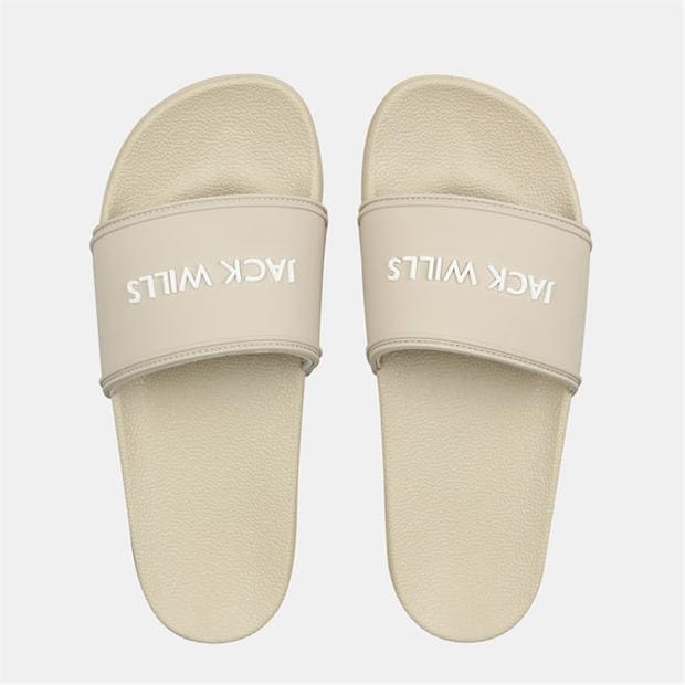 Off White - Jack Wills - Logo Sliders Mens