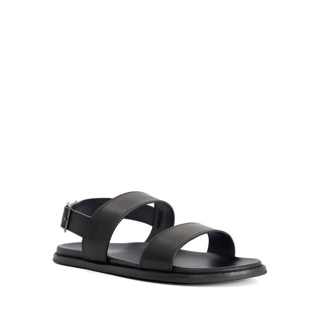BLACK - Dune London - Men's Flat Sandals