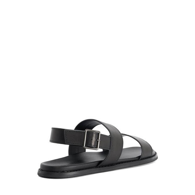 BLACK - Dune London - Men's Flat Sandals