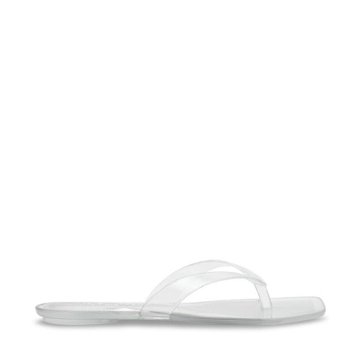 Steve Madden Women's White Flip Flops in Size 6, Sports Direct