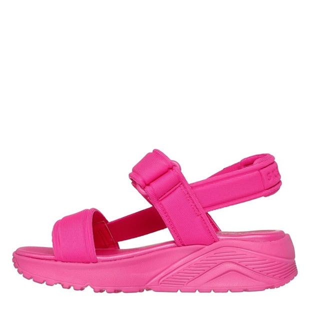 Hot Pink - Skechers - T-Strap Sling Back Sandal Sports Sandals Girls