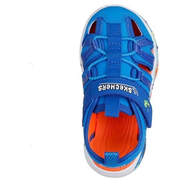 Blue - Skechers - Fisherman Sandal W Thematic Midsole Sports Sandals Boys