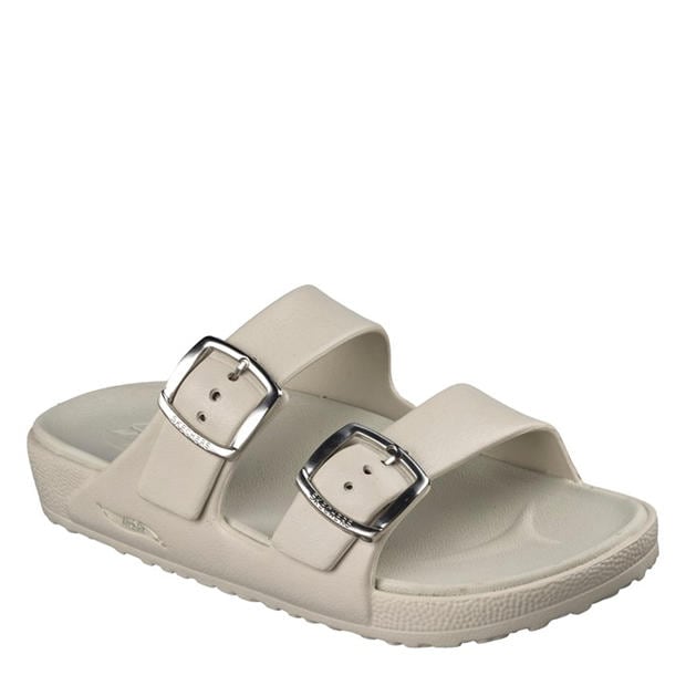 Natural - Skechers - Womens Flat Sandals