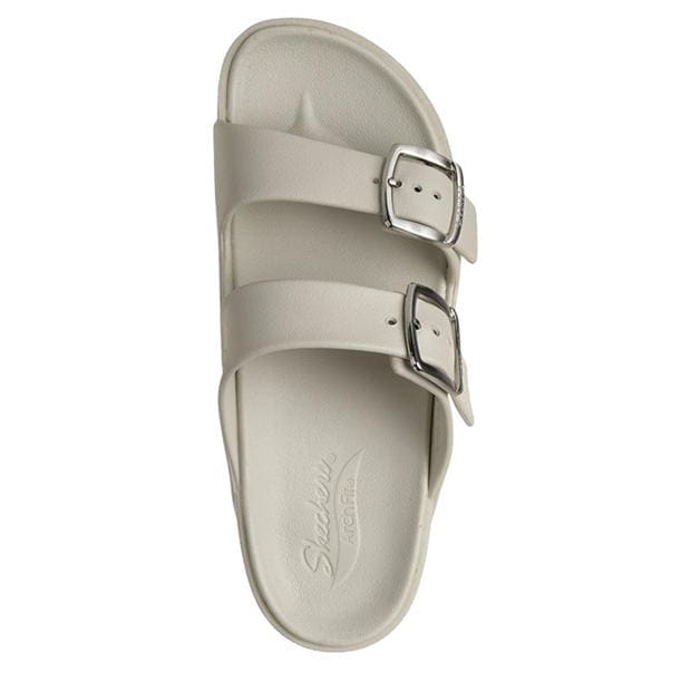 Natural - Skechers - Womens Flat Sandals
