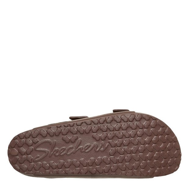 Chocolate - Skechers - Womens Flat Sandals