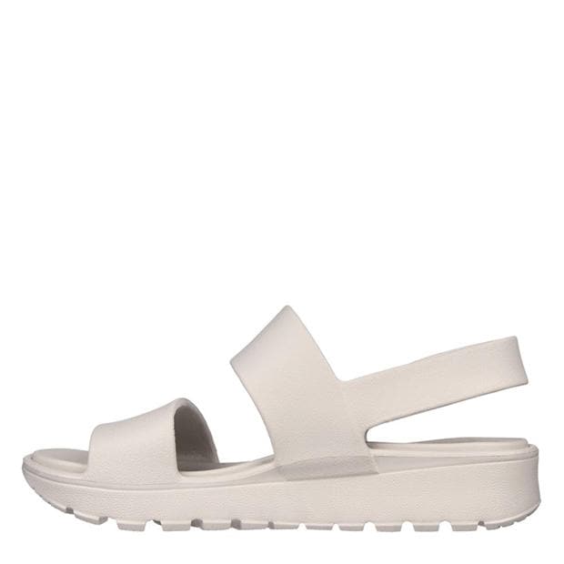 Natural - Skechers - Arch Fit Footsteps Flat Sandals Womens