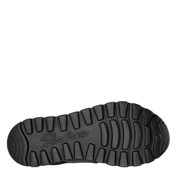 Black - Skechers - Arch Fit Footsteps Flat Sandals Womens