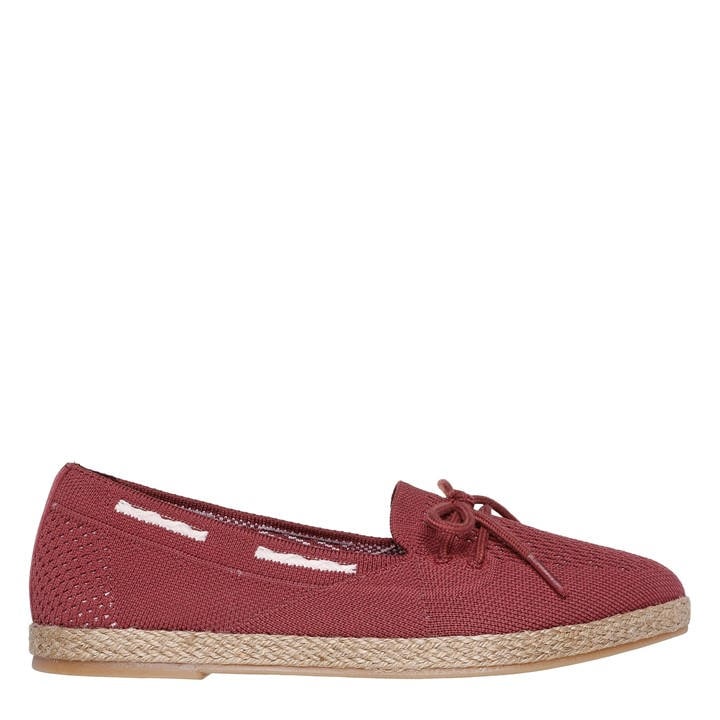 Skechers Women's Pink Flat Sandals in Size 5, Sports Direct