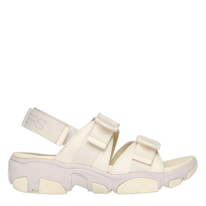 Skechers Women's Yellow Flat Sandals in Size 5, Sports Direct
