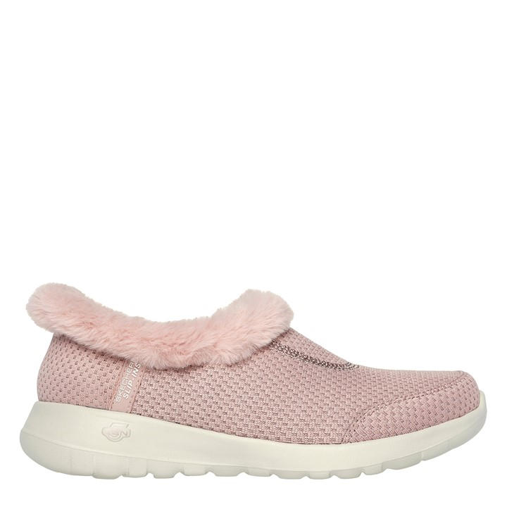 Skechers Women's Pink Flat Sandals in Size 5, Sports Direct