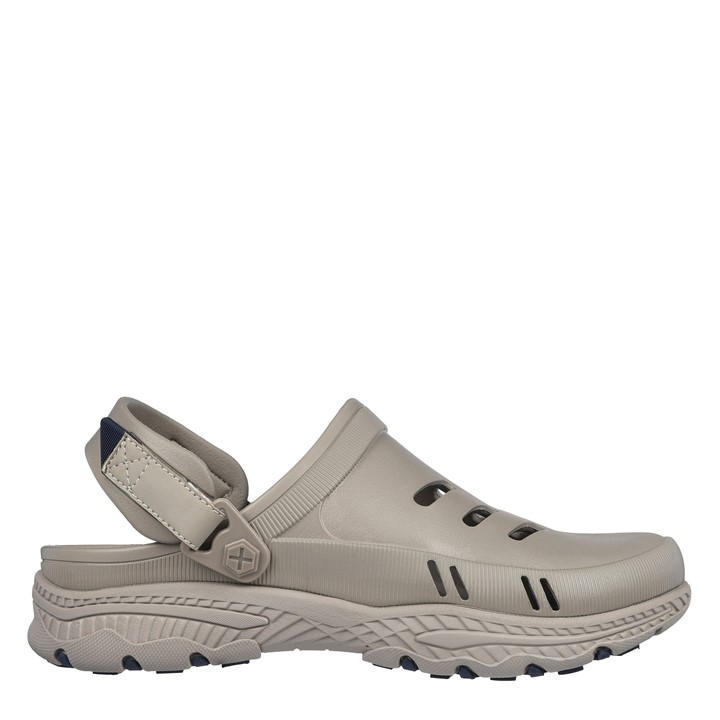 Skechers Men's Beige Clogs in Size 7, Sports Direct