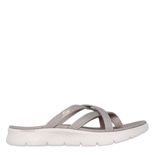 Taupe - Skechers - Women's Flat Sandals