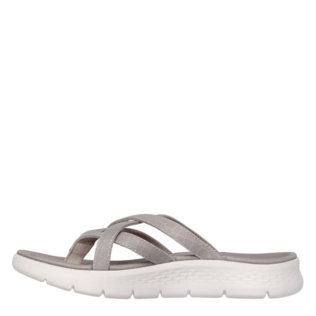 Taupe - Skechers - Women's Flat Sandals
