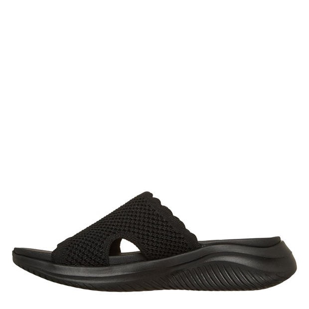 Black - Skechers - Women's Flat Sandals