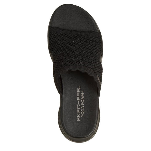 Black - Skechers - Women's Flat Sandals