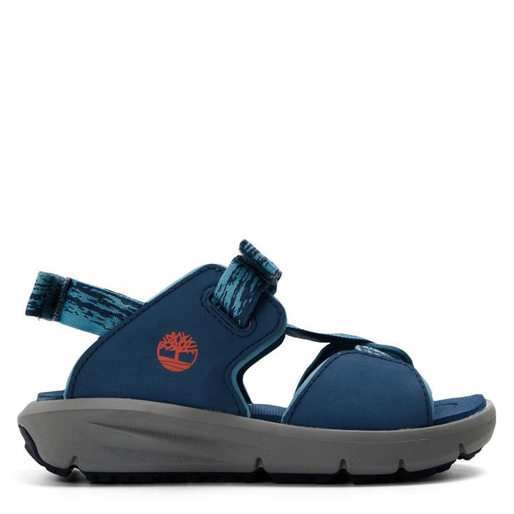 Timberland  Kids Blue ' Backstrap Dune Flat Sandals in Size C4.5, Sports Direct