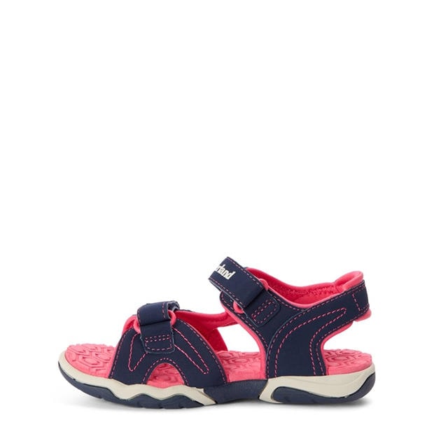 Navy - Timberland - Unisex Kids' Backstrap Flat Sandals