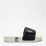 WHT/BLK/WHT - Fila - Unisex Adults FT VELCRO v2 Pool Sliders