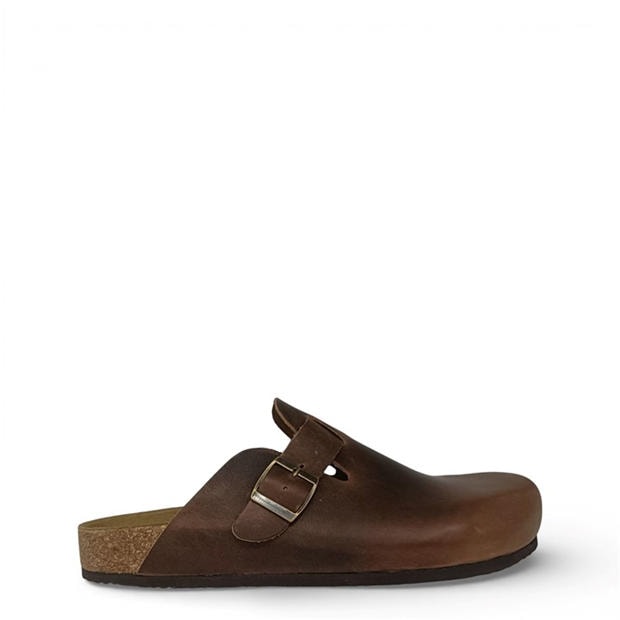 Brown Leather - Jack Wills - Mule Sandals Mens