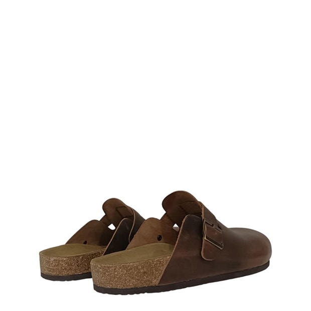 Brown Leather - Jack Wills - Mule Sandals Mens