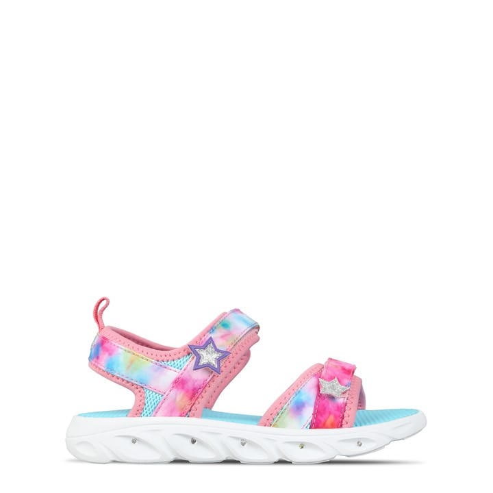 Slazenger Boys Pink Light Up Sole Sandals  in Size 1, Sports Direct