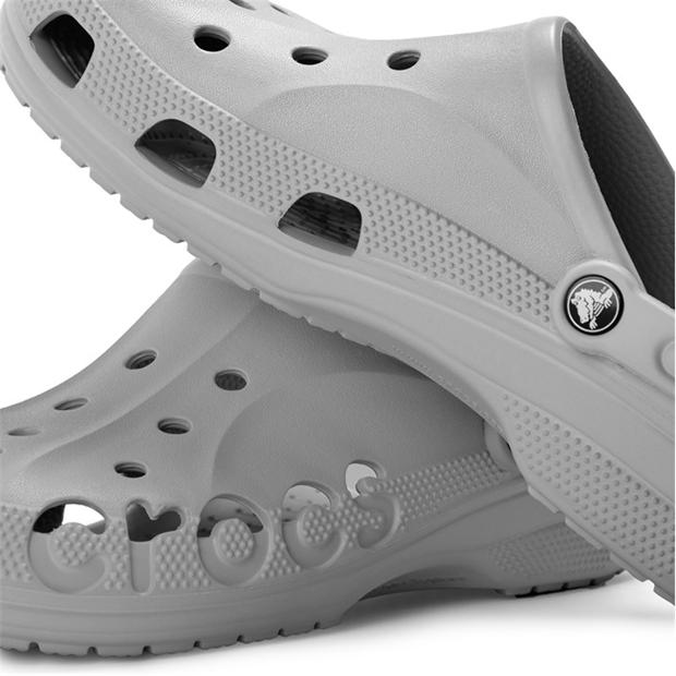 Light Grey - Crocs - Baya Clogs Mens