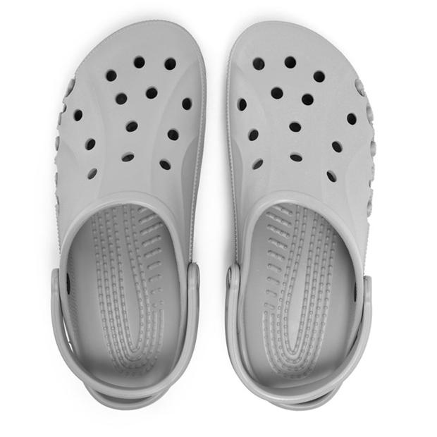 Light Grey - Crocs - Baya Clogs Mens