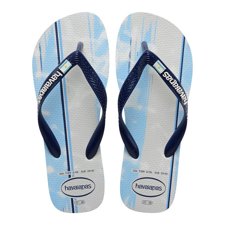 Havaianas Men's White Flip Flops in Size 11, Sports Direct
