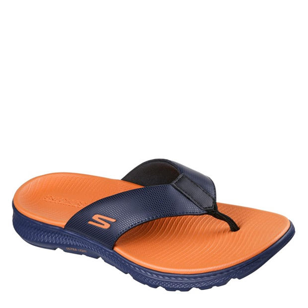 Navy/Orange - Skechers - Men's Flip Flops