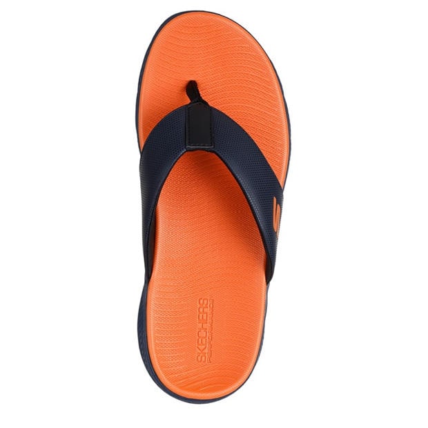Navy/Orange - Skechers - Men's Flip Flops