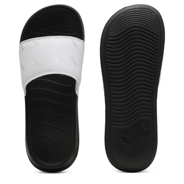 Puma Black-Pu - Puma - Men's Popcat 20 Embedded Pool Sliders