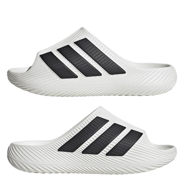 White/Black - adidas - Men's Pool Sliders