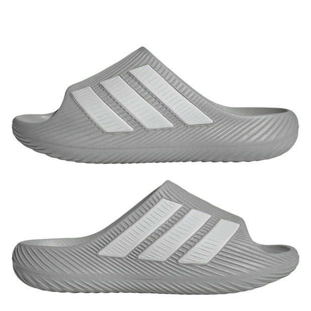 Grey - adidas - Men's Pool Sliders