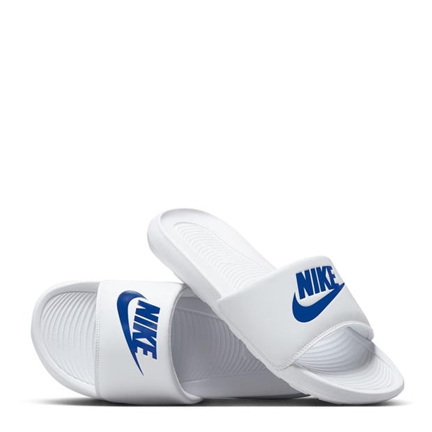 White/Royal - Nike - Victori One Mens Slides