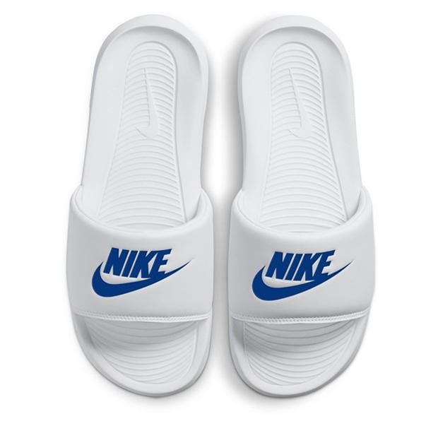 White/Royal - Nike - Victori One Mens Slides
