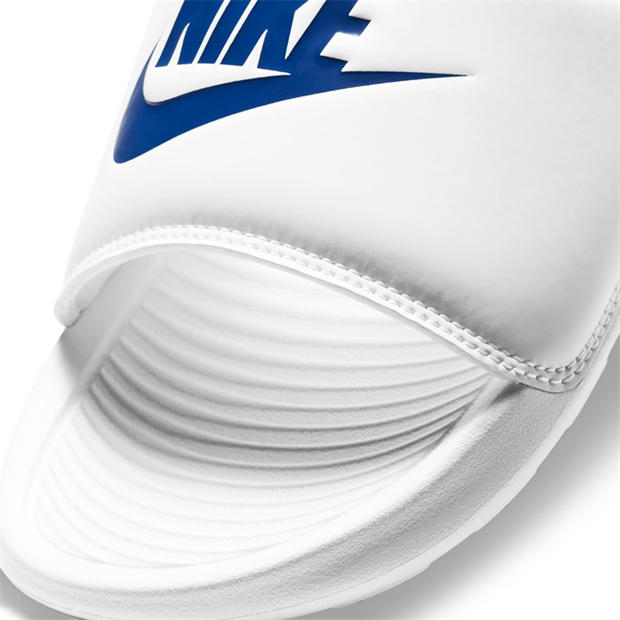 White/Royal - Nike - Victori One Mens Slides