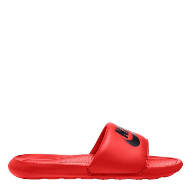 Red/Black - Nike - Victori One Mens Slides
