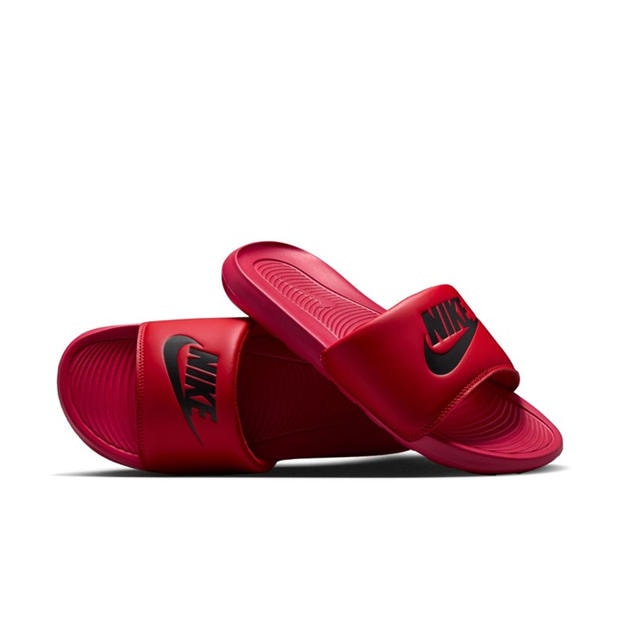 Red/Black - Nike - Victori One Mens Slides