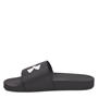 Black/Blk/White - Under Armour - Men's Pool Sliders