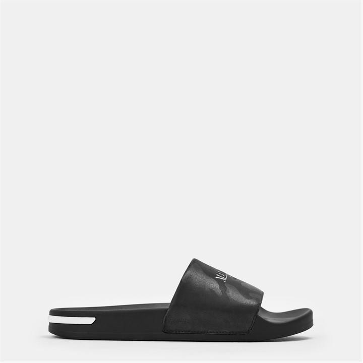 Mallet Men's Black Camouflage Sliders in Size 11, Sports Direct
