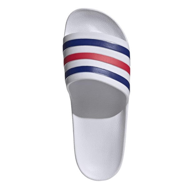 Wht/Red/Blue - adidas - Adilette Aqua Slide Mens