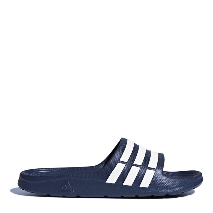 Adidas  Blue Adilette Aqua Slide Mens in Size 10, Sports Direct