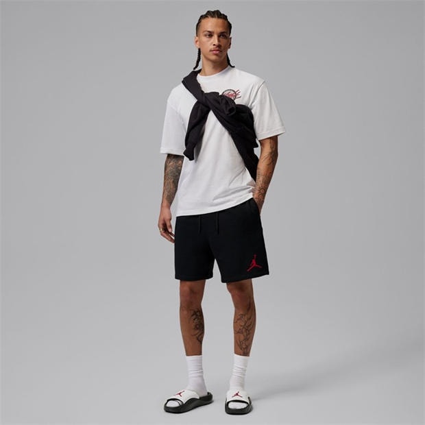 White/Red - Air Jordan - Men's Pool Sliders