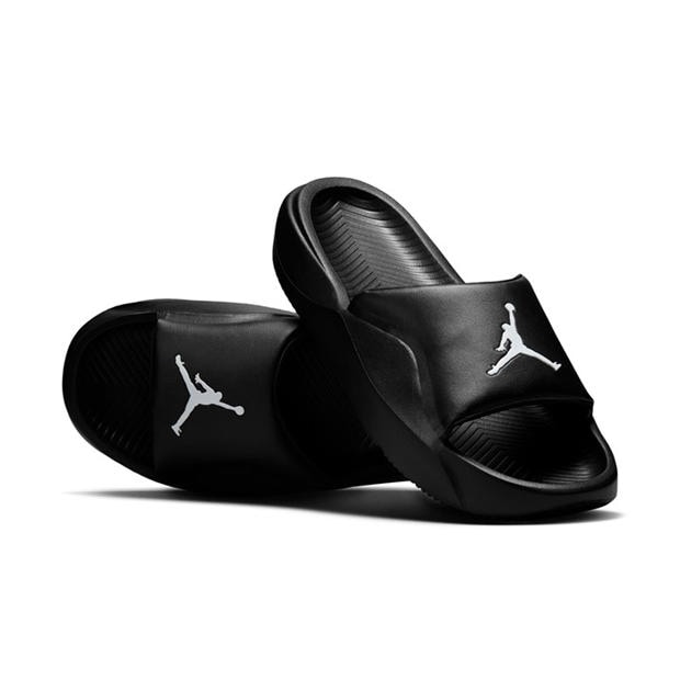 Black/White - Air Jordan - Men's Pool Sliders