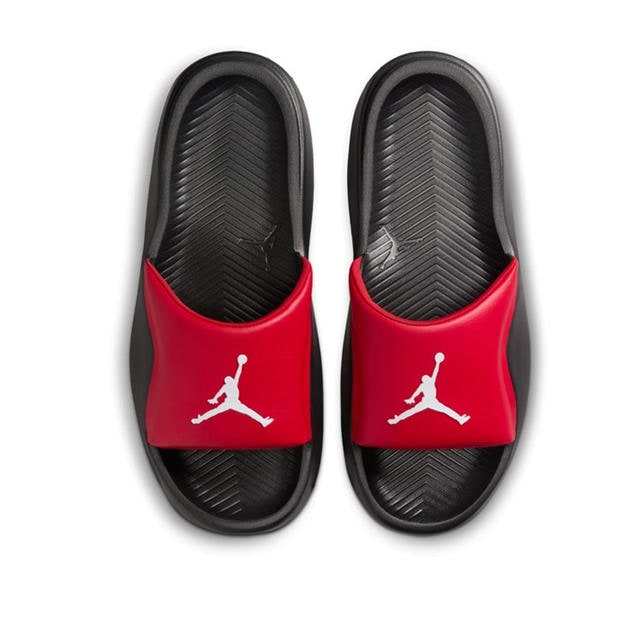 Red/Black - Air Jordan - Men's Pool Sliders