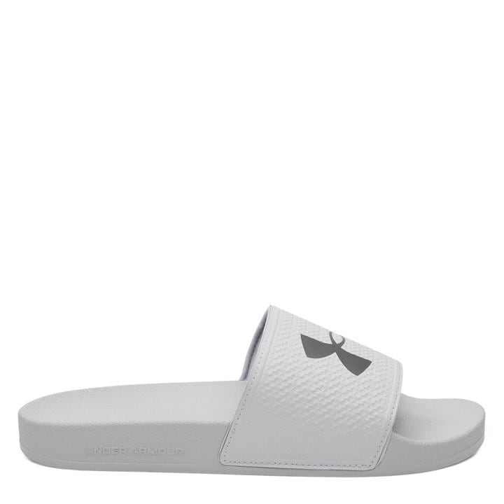 Under Armour Men's Grey Pool Sliders in Size 9, Sports Direct