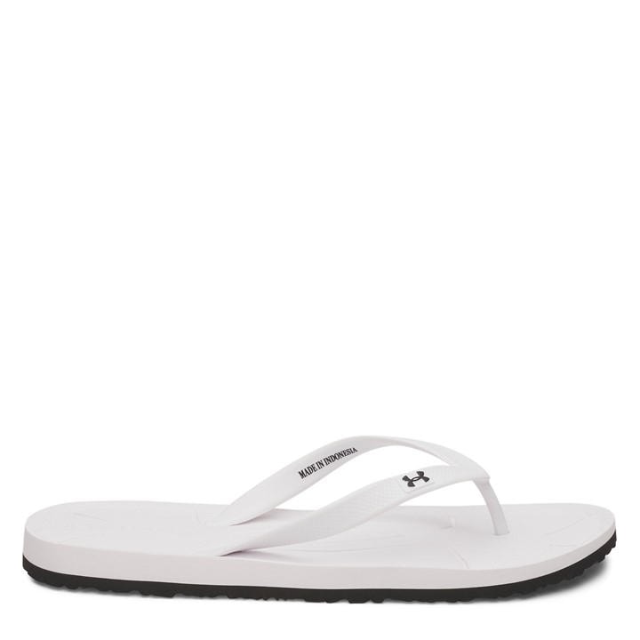 Under Armour Men's White Pool Sliders in Size 7, Sports Direct
