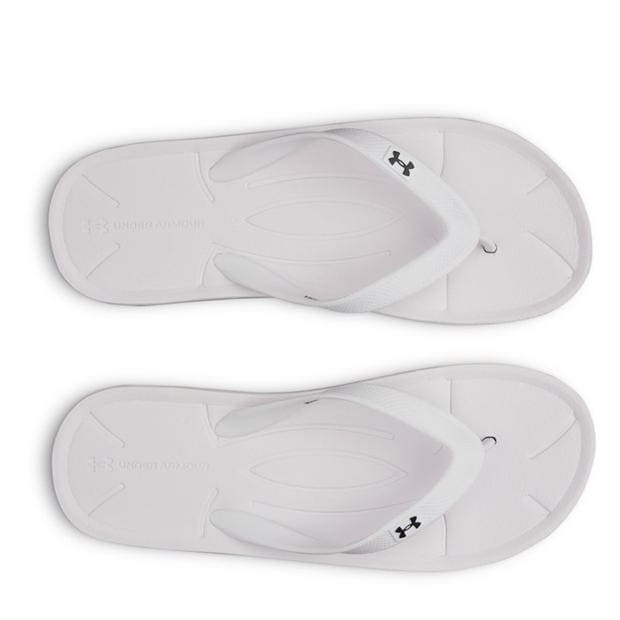 White/Black - Under Armour - Men's Pool Sliders