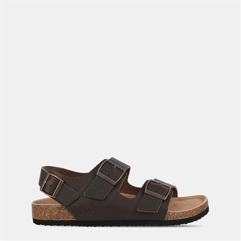 Jack Wills - Men's Leather Slip On Flat Sandals